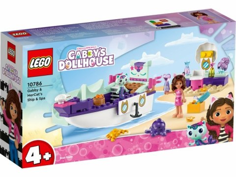 LEGO 10786 GABBY'S DOLLHOUSE Statek i spa Gabi i Syrenkotki p4