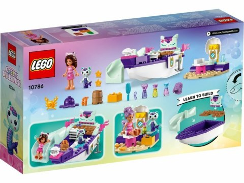 LEGO 10786 GABBY'S DOLLHOUSE Statek i spa Gabi i Syrenkotki p4