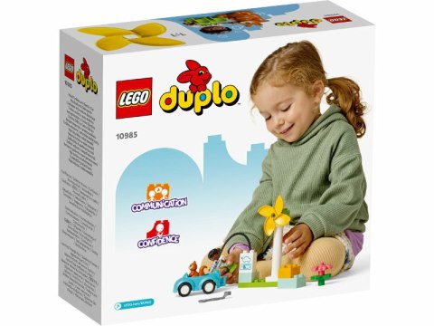 LEGO 10985 DUPLO Town Turbina wiatrowa i samochód elektryczny p6