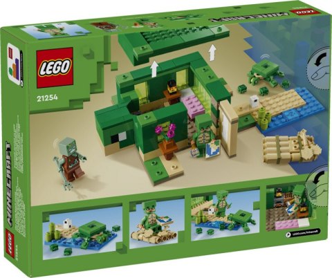 LEGO 21254 MINECRAFT Domek na plaży żółwi p6