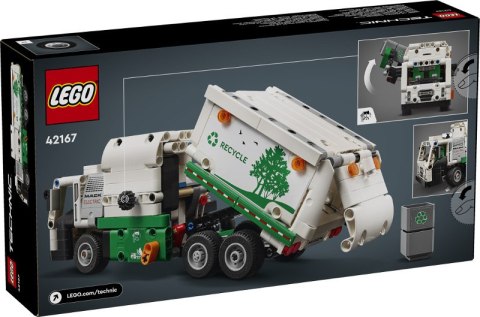 LEGO 42167 TECHNIC Śmieciarka Mack LR Electric p4