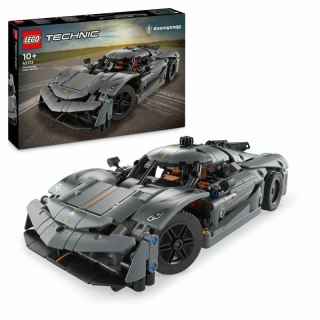 LEGO 42173 TECHNIC Szary hipersamochód Koenigsegg Jesko Absolut p3