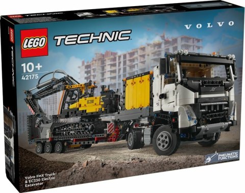 LEGO 42175 TECHNIC Ciężarówka Volvo FMX i koparka EC230 Electric p1