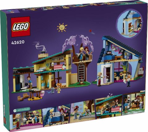 LEGO 42620 FRIENDS Dom rodzinny Olly'ego i Paisly p4