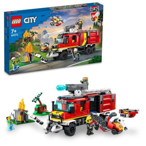 LEGO 60374 CITY Terenowy pojazd straży pożarnej p3