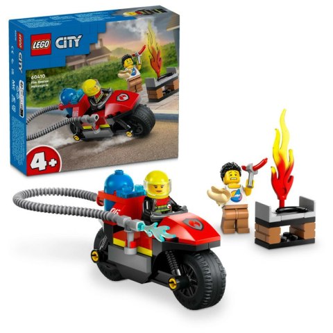 LEGO 60410 CITY Strażacki motocykl ratunkowy p4