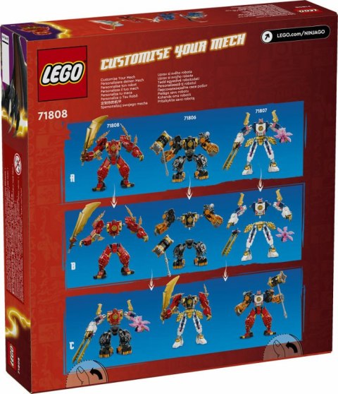 LEGO 71808 NINJAGO Mech żywiołu ognia Kaia p4