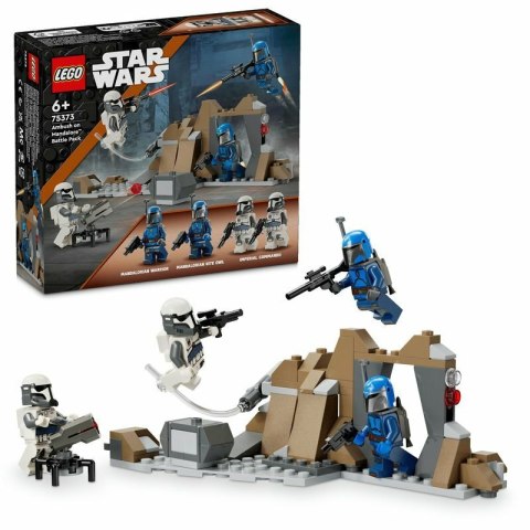 LEGO 75373 STAR WARS Zasadzka na Mandalorze - zestaw bitewny p4