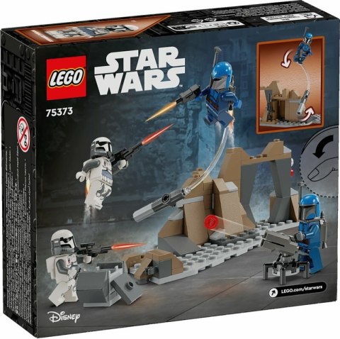 LEGO 75373 STAR WARS Zasadzka na Mandalorze - zestaw bitewny p4