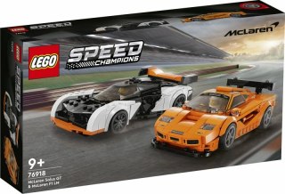 LEGO 76918 SPEED CHAMPIONS McLaren Solus GT i McLaren F1 LM p4