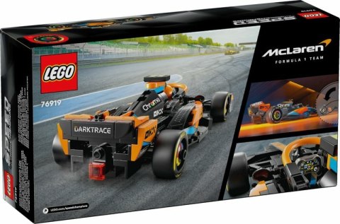 LEGO 76919 SPEED CHAMPION Samochód wyścigowy McLaren Formula 1 wersja 2023 p4