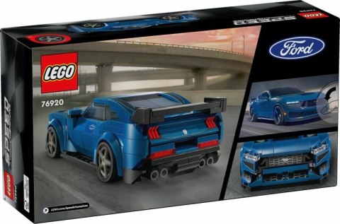 LEGO 76920 SPEED CHAMPION Sportowy Ford Mustang Dark Horse p4