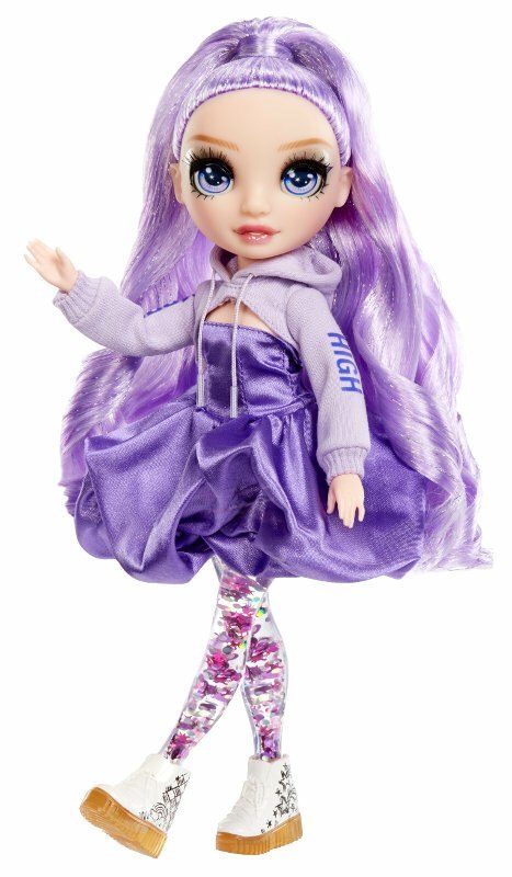 MGA Rainbow High Sparkle & Shine Fashion Dolls Viola (Purple) p3 427810