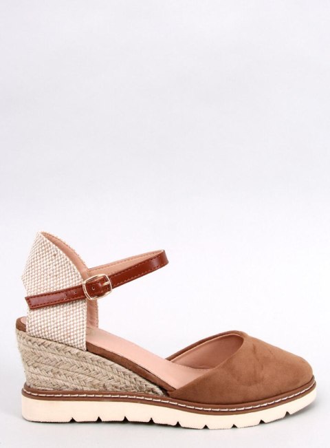 Espadryle na koturnie ELLIO KHAKI - 36 Espadryle na koturnie ELLIO KHAKI - 36