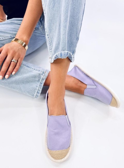 Espadryle damskie ALBA PURPLE - 39 Espadryle damskie ALBA PURPLE - 39
