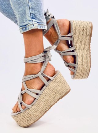 Espadryle na platformie MANON GREY - 39