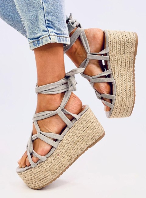 Espadryle na platformie MANON GREY - 39 Espadryle na platformie MANON GREY - 39