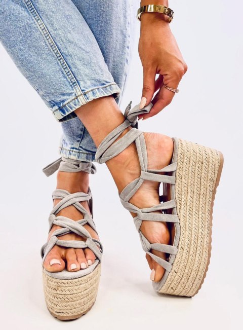 Espadryle na platformie MANON GREY - 39 Espadryle na platformie MANON GREY - 39