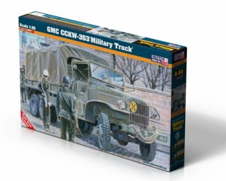 Model samochodu do sklejania GMC CCKW-353 Military Truck 1:72 E-98