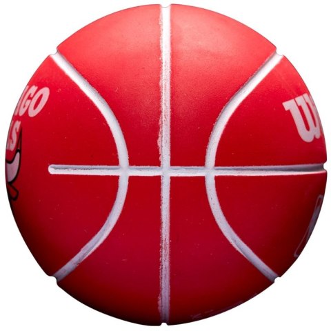 Piłka Wilson NBA Dribbler Chicago Bulls Mini Ball WTB1100PDQCHI