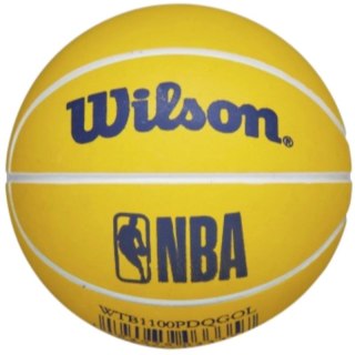 Piłka do koszykówki Wilson NBA Dribbler Golden State Warriors Mini Ball WTB1100PDQGOL