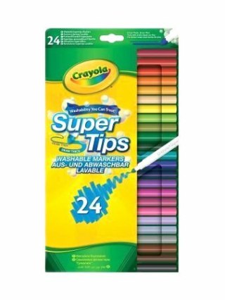 Flamastry spieralne 24 kolory Super Tips 5057 Crayola