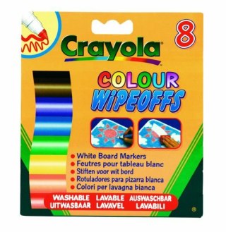 Markery do białej tablicy 8 kolorów 8223 Crayola