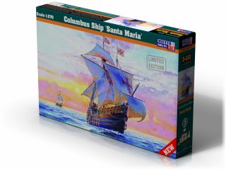 Model statku do sklejania Columbus Ship Santa Maria A.D. 1492 1:270 D-212