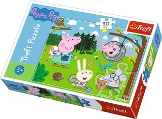 Puzzle 30el Świnka Peppa Leśna wyprawa 18245 TREFL p20