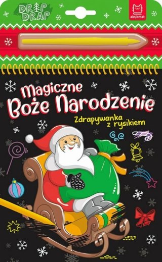 Zdrapywanka z rysikiem. Magiczne Boże Narodzenie.