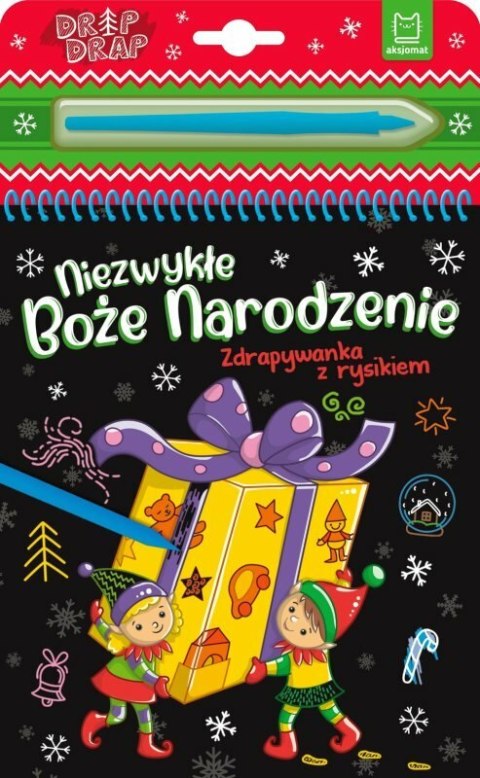 Zdrapywanka z rysikiem. Niezwykłe Boże Narodzenie.