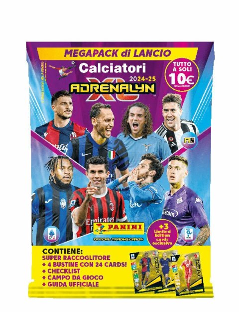 CALCIATORI Liga włoska 2025 Megazestaw startowy 50664 PANINI