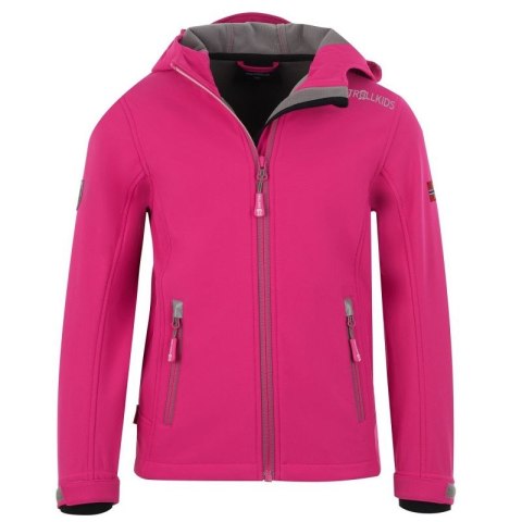 Kurtka softshell Trollkids Girls Trollfjord Jacket Jr 175-202