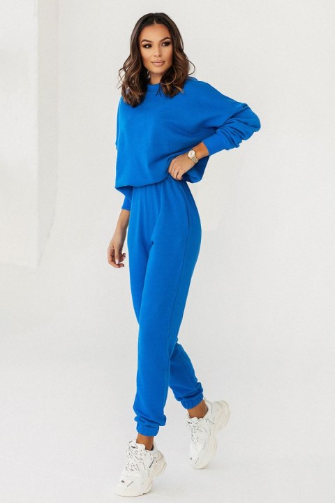 Niebieska bluza oversize Morelli - Rozmiar M/L Niebieska bluza oversize Morelli - Rozmiar M/L