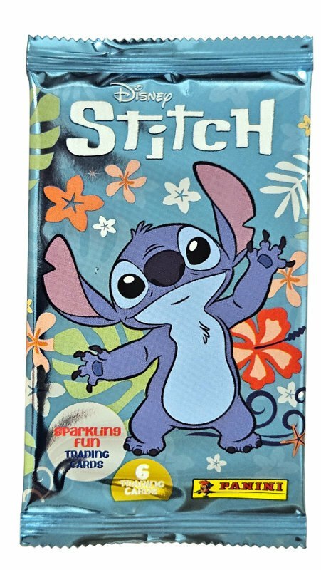 Stitch Sparkling Fun Saszetka z kartami 01911 PANINI p24, cena za 1 szt