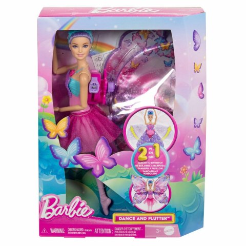 Barbie Motylkowa baletnica Lalka 2w1 HXJ10 MATTEL