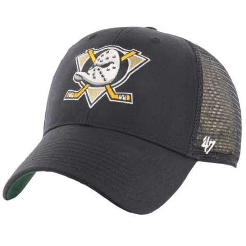 Czapka z daszkiem 47 Brand NHL Anaheim Ducks Branson Cap H-BRANS25CTP-BKC Czapka z daszkiem 47 Brand NHL Anaheim Ducks Branson Cap H-BRANS25CTP-BKC