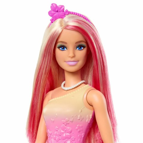 Barbie Lalka Fairytale Księżniczka Różowy strój HRR08 HRR07 MATTEL