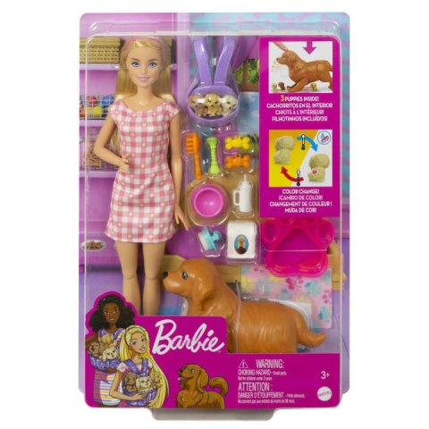 Barbie Narodziny piesków zestaw HCK75 p4 MATTEL