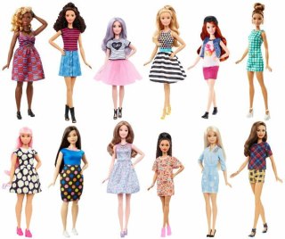 Barbie Fashionistas Lalki Modne przyjaciółki FBR37 DVX70 p8 MATTEL mix