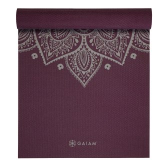 Mata do Jogi Gaiam Midnight Plum Sundial Flower 5mm 65734