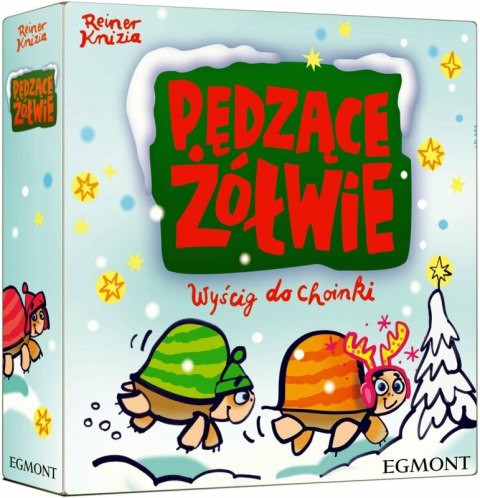 Pędzące żółwie. Wyścig do choinki gra EGMONT