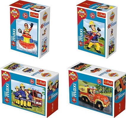 Puzzle 20el miniMaxi Zawsze na służbie Strażak Sam 56001 TREFL p144