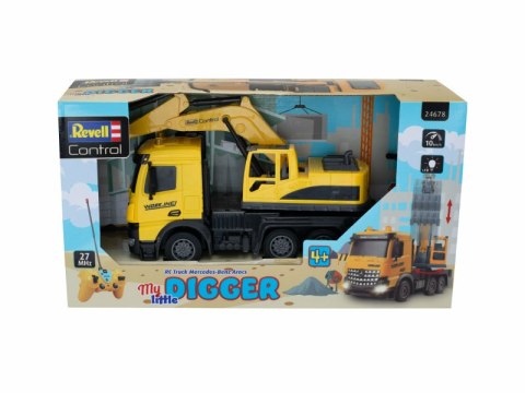 PROMO REVELL 24679 Auto na radio Truck Mercedes-Benz Arocs My little Digger