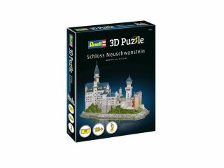 Puzzle 3D 121el Zamek Neuschwanstein 00205 Revell