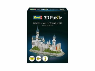 Puzzle 3D 121el Zamek Neuschwanstein 00205 Revell