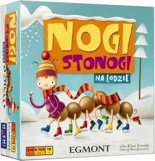 Nogi Stonogi na lodzie gra planszowa EGMONT