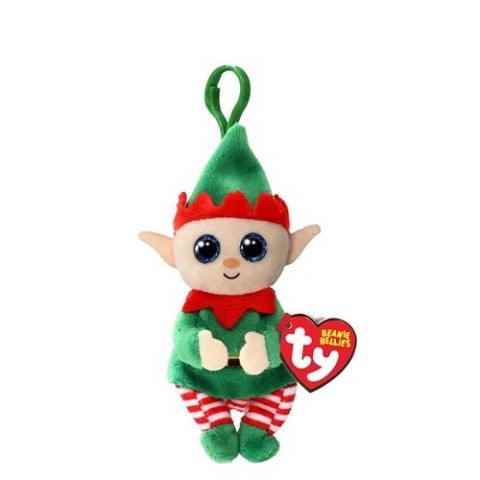 Maskotka-brelok TY Beanie Bellies ELFONZO zielony elf 8,5cm 43117