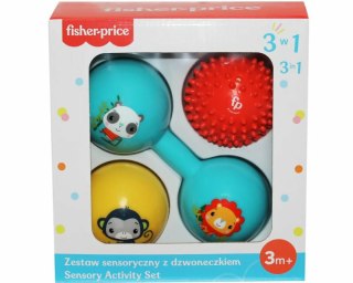 Fisher-Price Zestaw sensoryczny z dzwoneczkiem 3w1 CFF0905