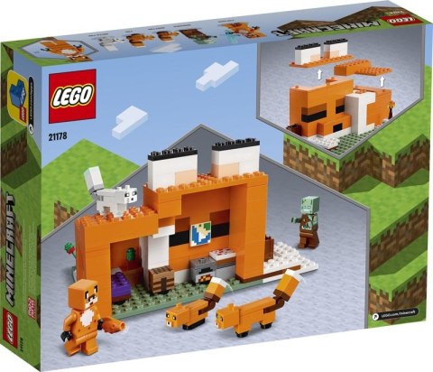 LEGO 21178 MINECRAFT 2022 Siedlisko lisów p6